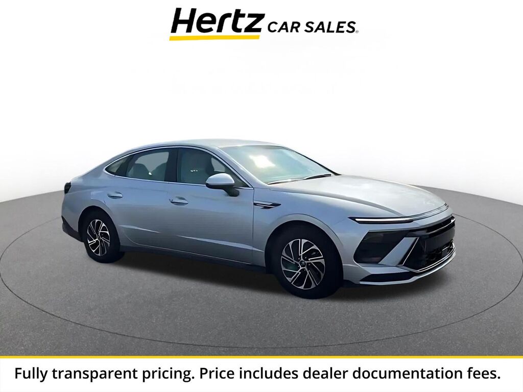 2026 Hyundai Sonata Hybrid Blue — photo 1 of 14