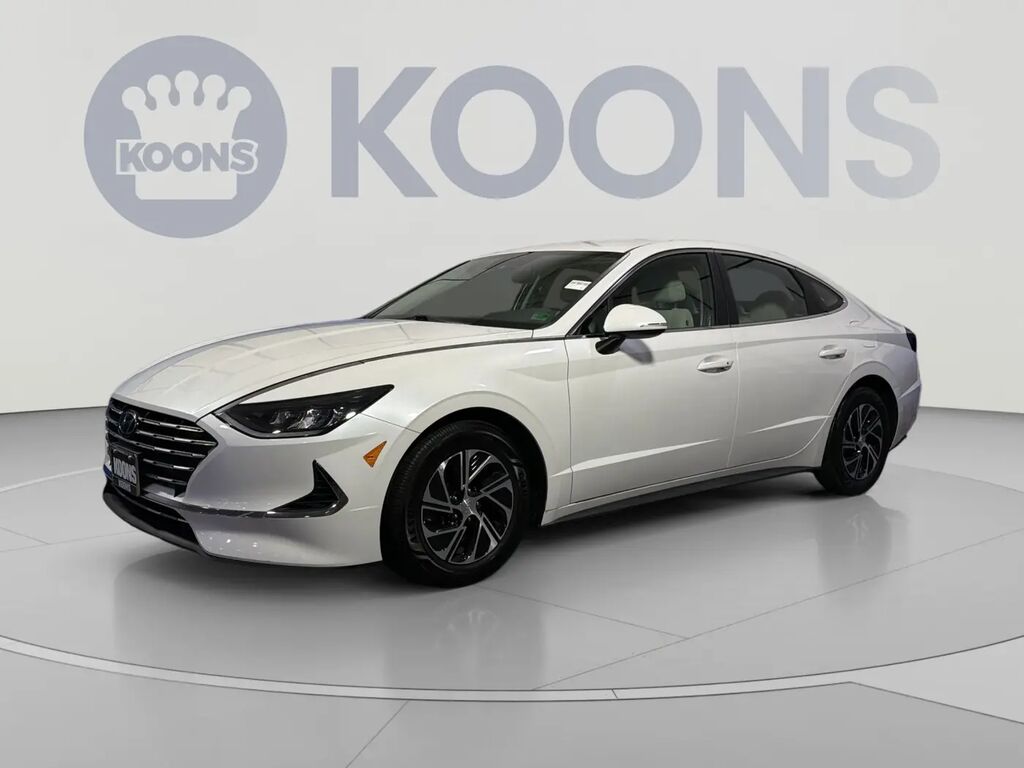 2021 Hyundai SONATA Hybrid Blue — photo 1 of 14
