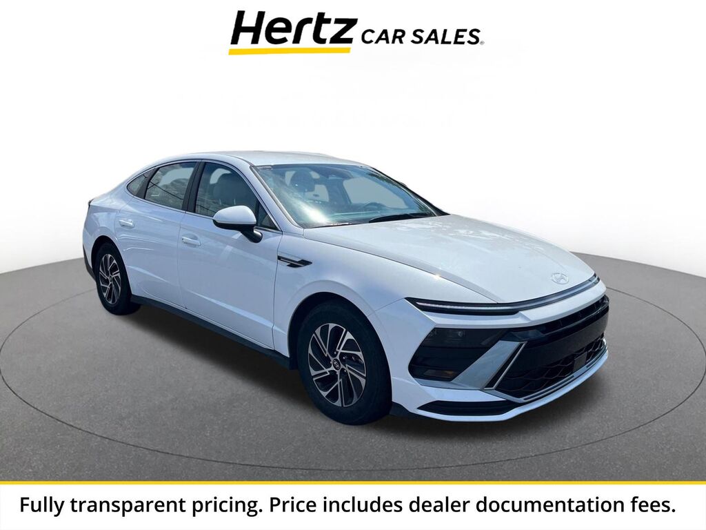 2026 Hyundai Sonata Hybrid Blue — photo 1 of 14
