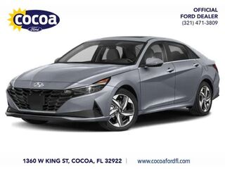2021 Hyundai ELANTRA Hybrid Blue