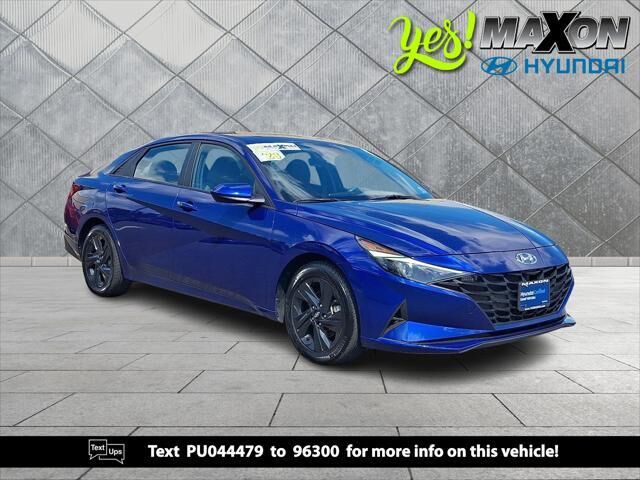 2023 Hyundai ELANTRA Hybrid Blue