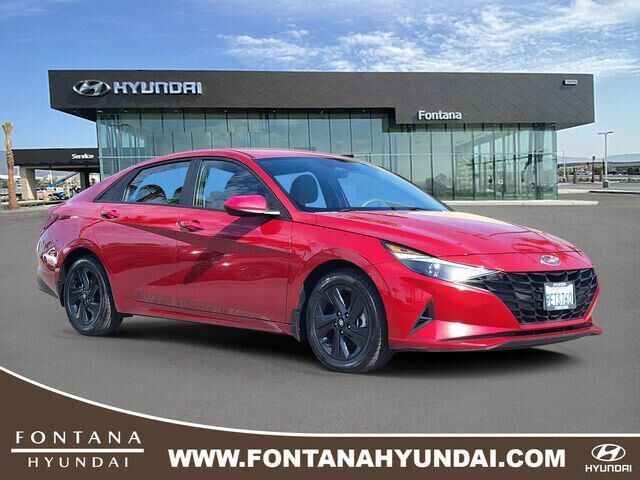 2023 Hyundai ELANTRA Hybrid Blue — photo 1 of 13