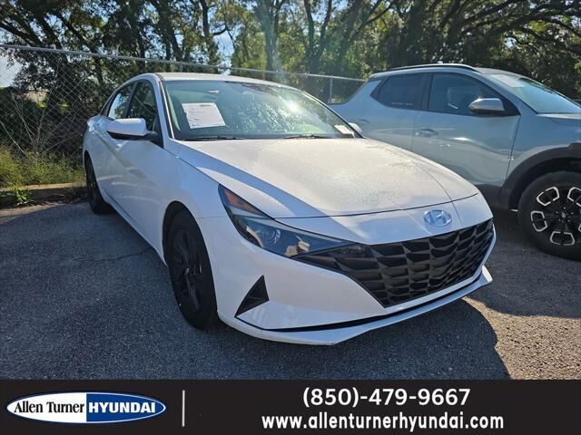 2022 Hyundai ELANTRA Hybrid Blue — photo 1 of 3