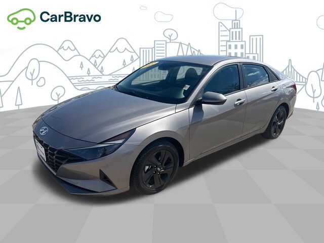 2022 Hyundai Elantra Hybrid Blue