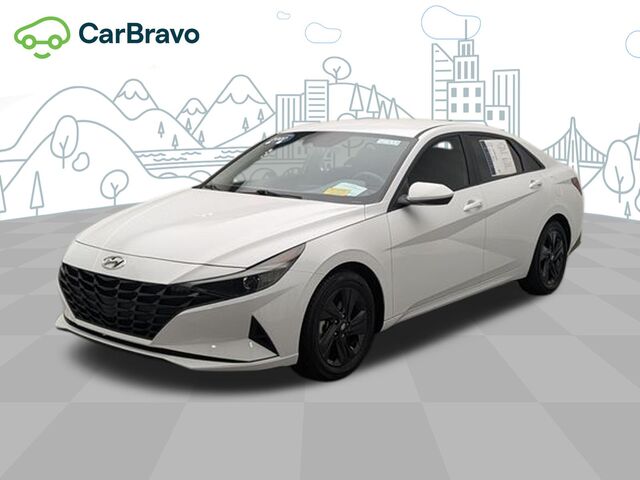 2022 Hyundai Elantra Hybrid Blue