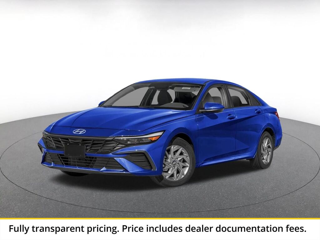 2026 Hyundai Elantra Hybrid Blue — photo 1 of 2