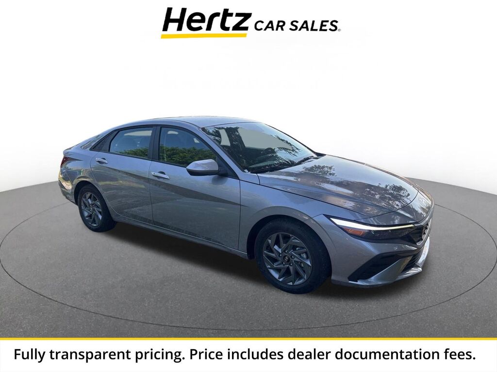 2026 Hyundai Elantra Hybrid Blue — photo 1 of 16