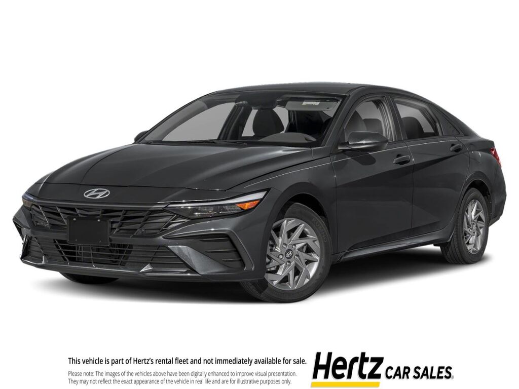 2026 Hyundai Elantra Hybrid Blue — photo 1 of 1