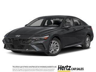 2026 Hyundai Elantra Hybrid Blue