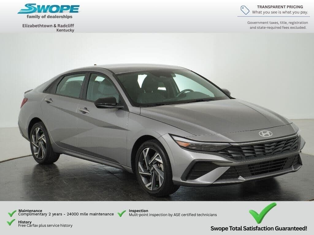 2025 Hyundai ELANTRA Hybrid Blue — photo 1 of 1