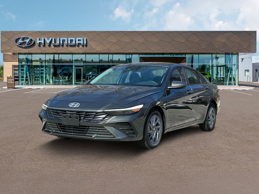 2025 Hyundai ELANTRA Hybrid Blue — photo 1 of 4