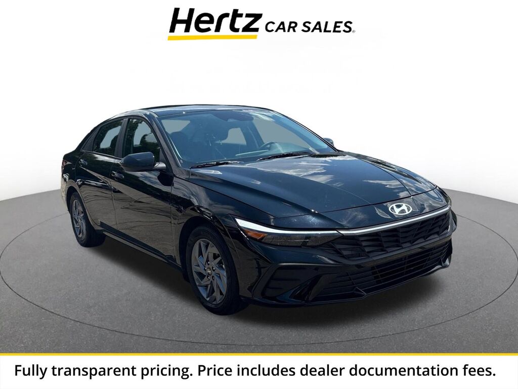 2026 Hyundai Elantra Hybrid Blue — photo 1 of 15