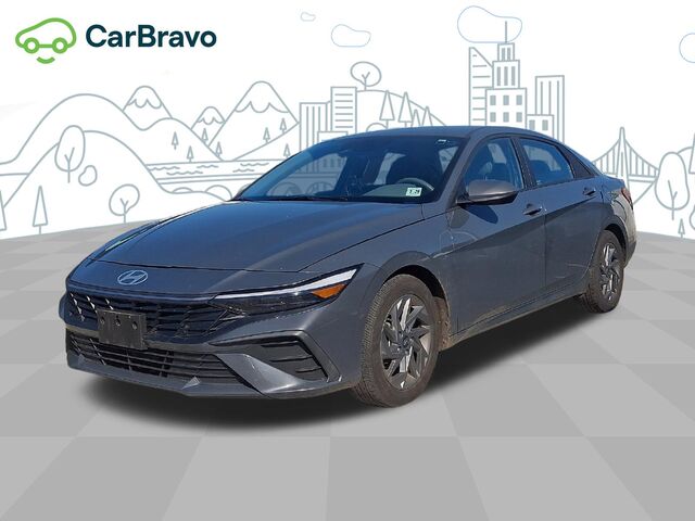 2024 Hyundai Elantra Hybrid Blue