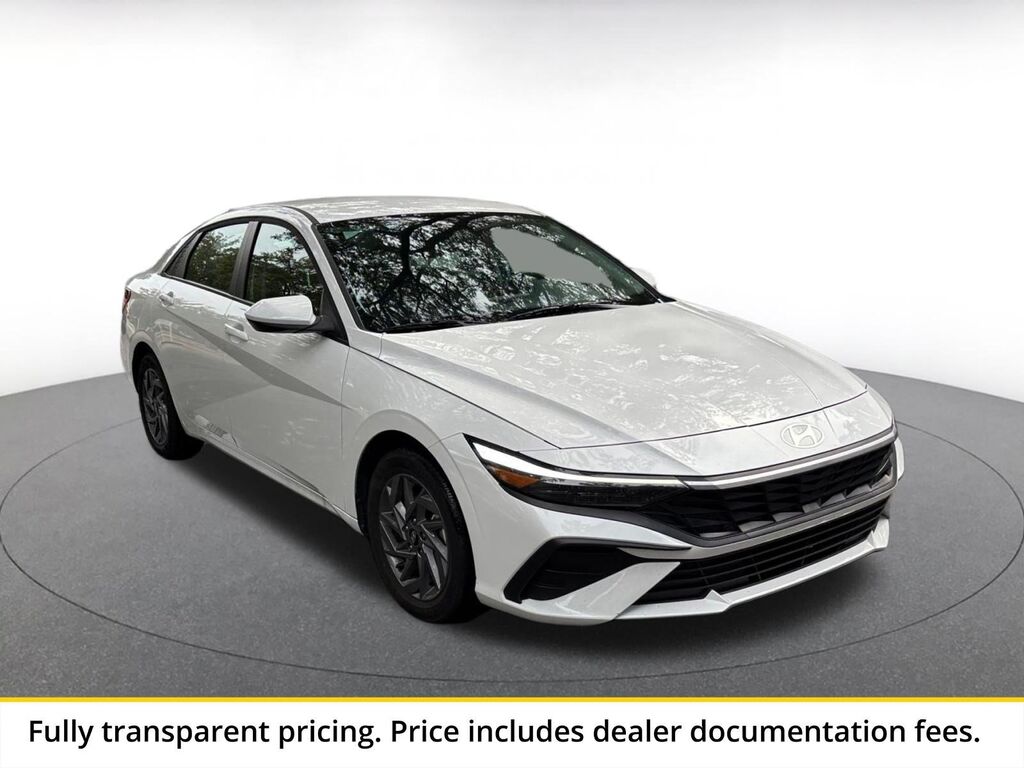 2026 Hyundai Elantra Hybrid Blue — photo 1 of 22