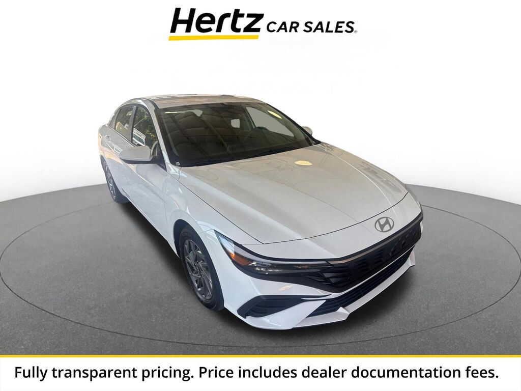 2026 Hyundai Elantra Hybrid Blue — photo 1 of 15
