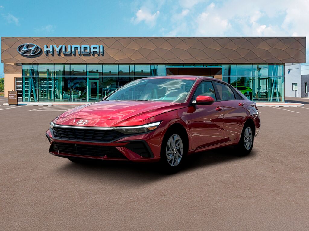 2024 Hyundai ELANTRA Hybrid Blue — photo 1 of 13