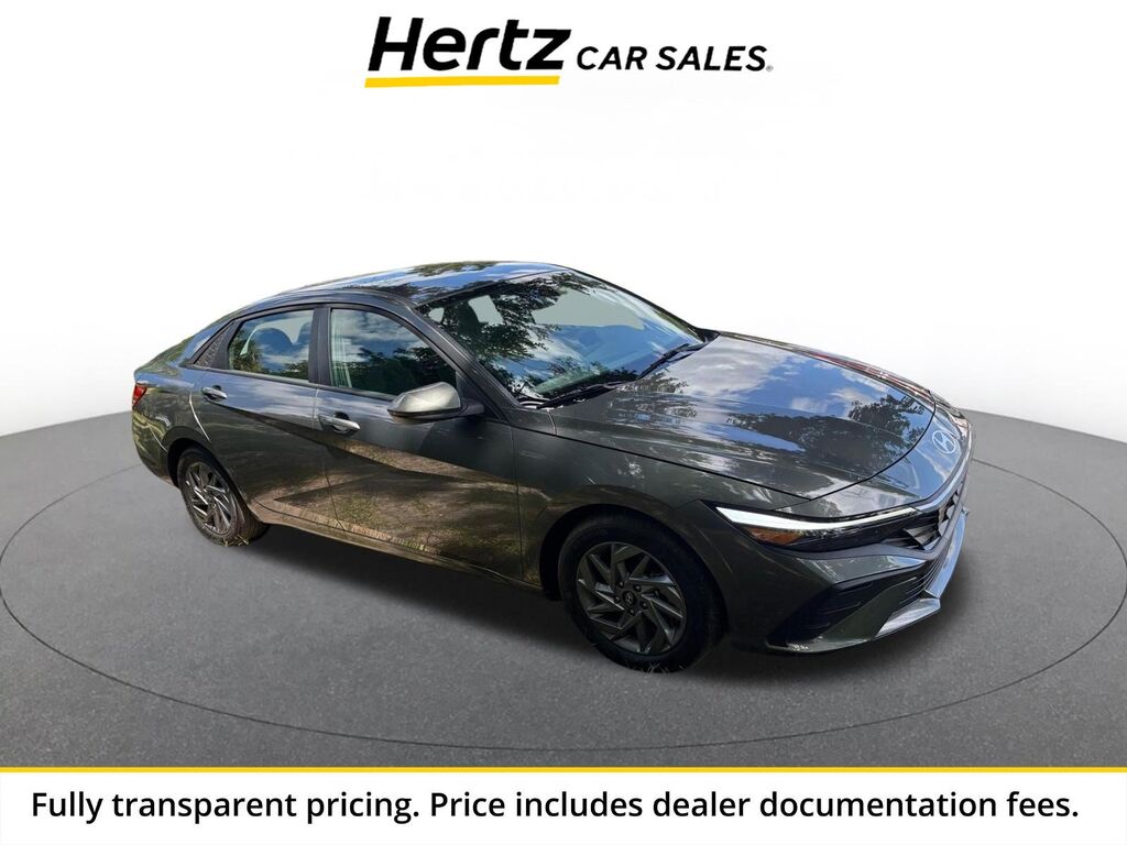 2026 Hyundai Elantra Hybrid Blue — photo 1 of 23