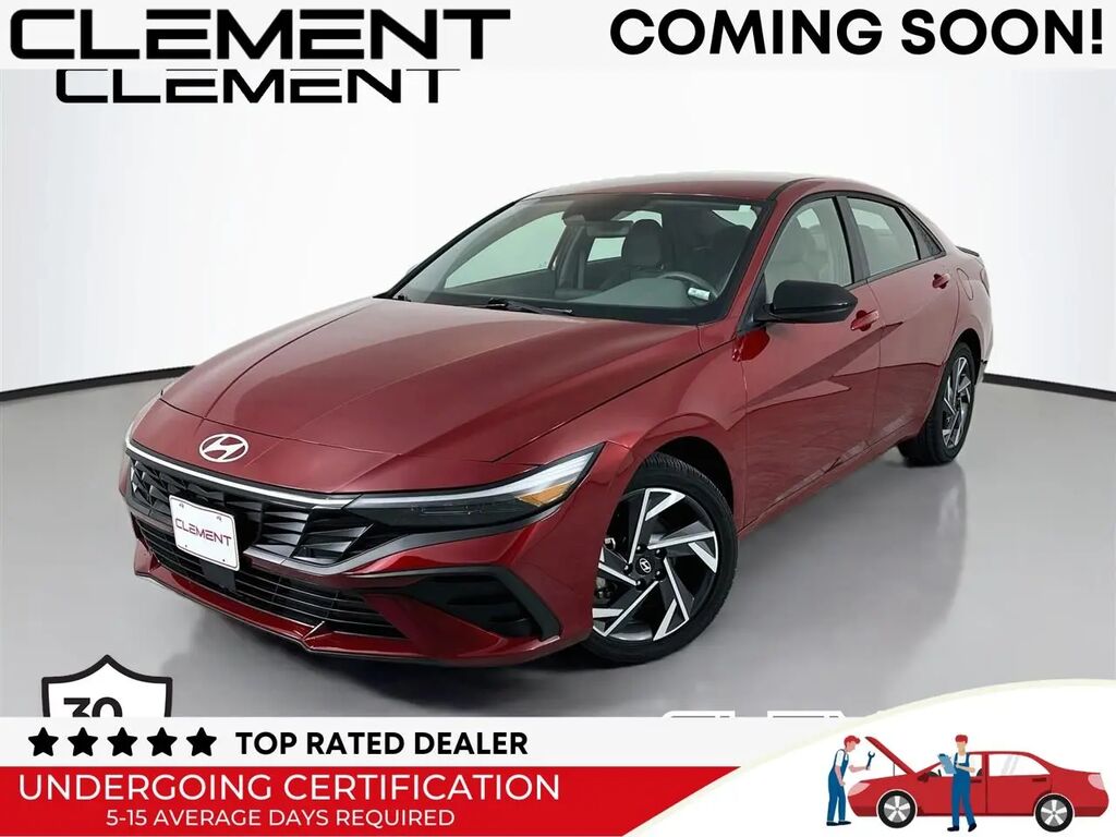2025 Hyundai ELANTRA Hybrid Blue — photo 1 of 55