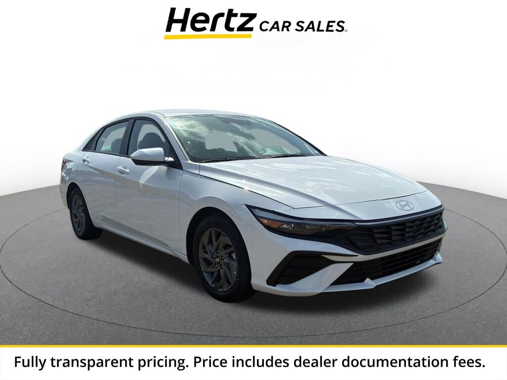 2026 Hyundai Elantra Hybrid Blue — photo 1 of 4