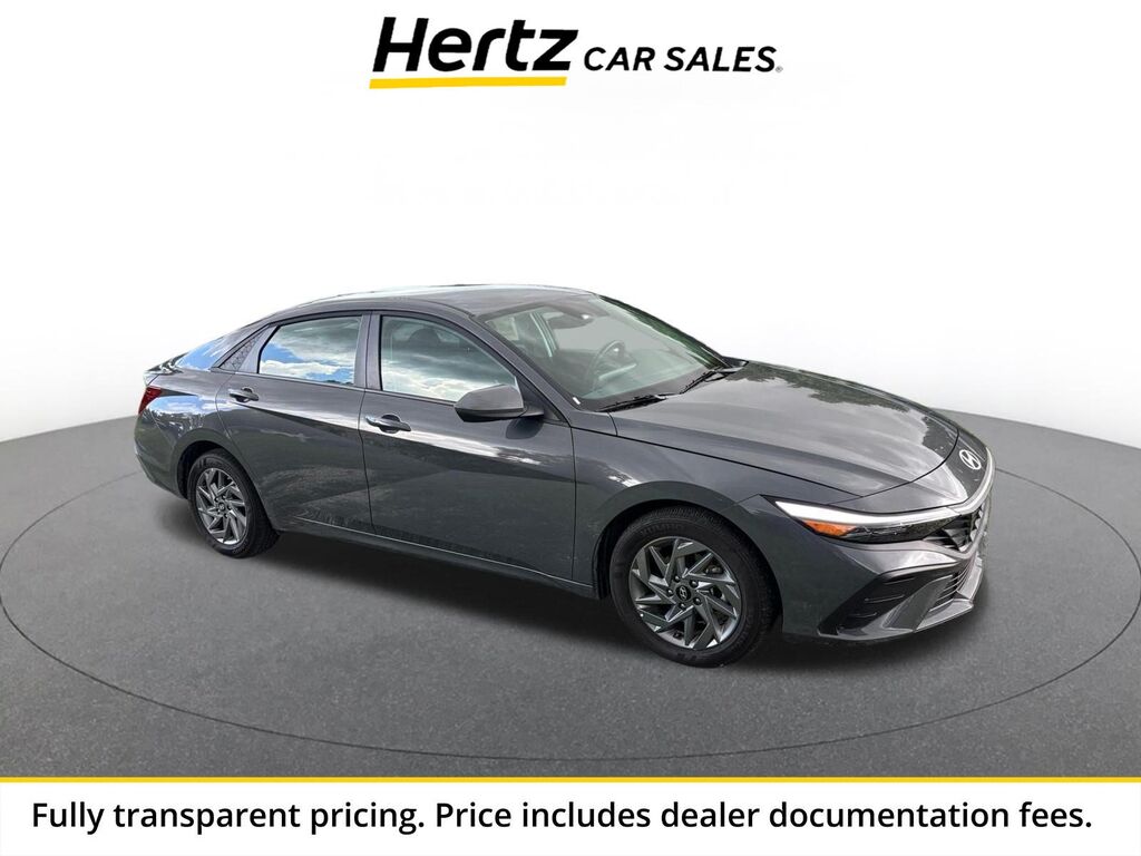2026 Hyundai Elantra Hybrid Blue — photo 1 of 31