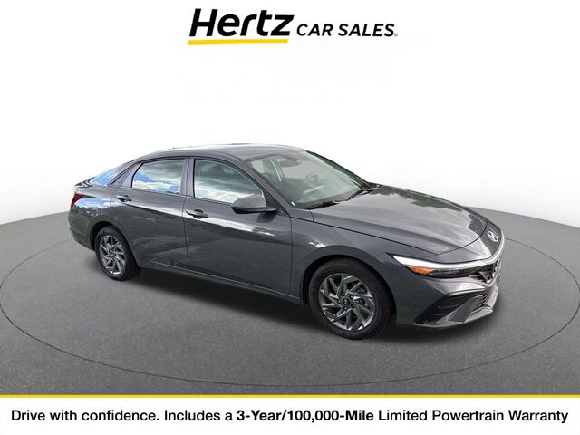 2026 Hyundai Elantra Hybrid Blue