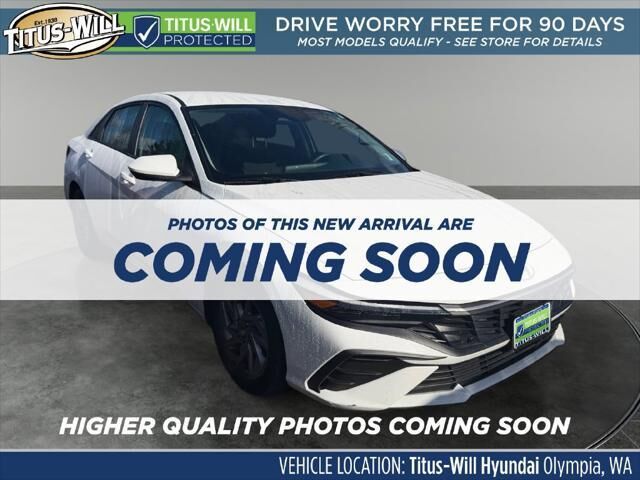 2024 Hyundai ELANTRA Hybrid Blue