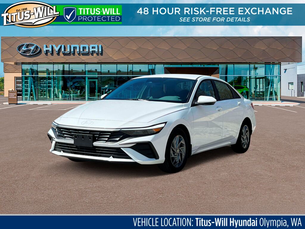 2024 Hyundai ELANTRA Hybrid Blue — photo 1 of 13