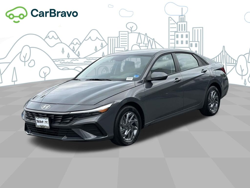 2026 Hyundai Elantra Hybrid Blue — photo 1 of 6