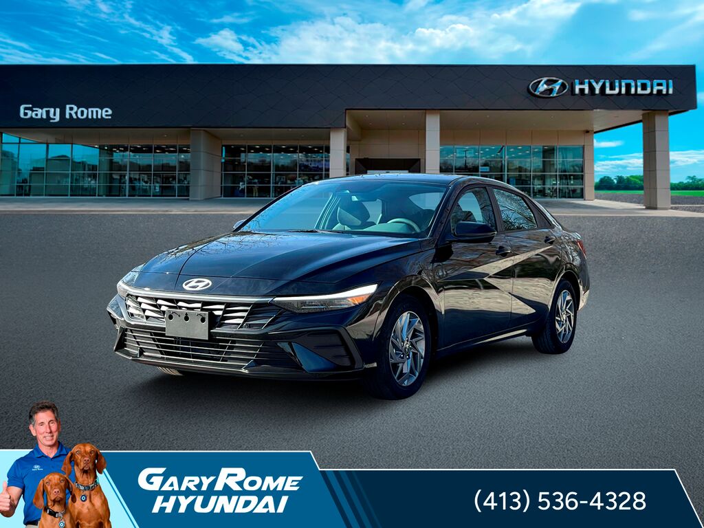 2025 Hyundai ELANTRA Hybrid Blue — photo 1 of 12