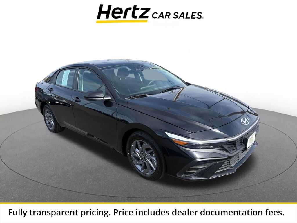 2026 Hyundai Elantra Hybrid Blue — photo 1 of 15