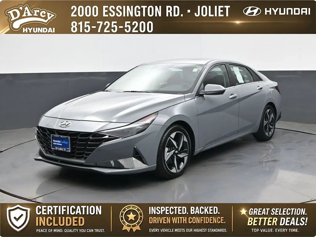 2021 Hyundai ELANTRA Hybrid Limited — photo 1 of 12