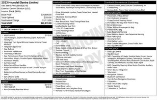 2023 Hyundai ELANTRA Limited