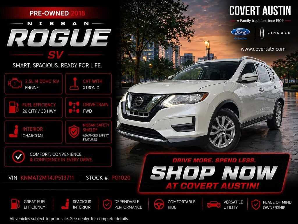 2018 Nissan Rogue S — photo 1 of 13