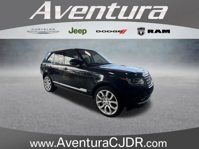 2017 Land Rover Range Rover 5.0L V8 Supercharged