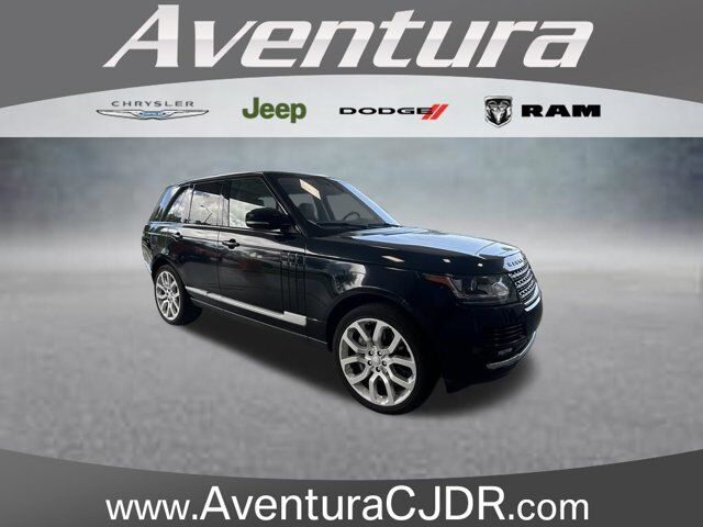 2017 Land Rover Range Rover 5.0L V8 Supercharged