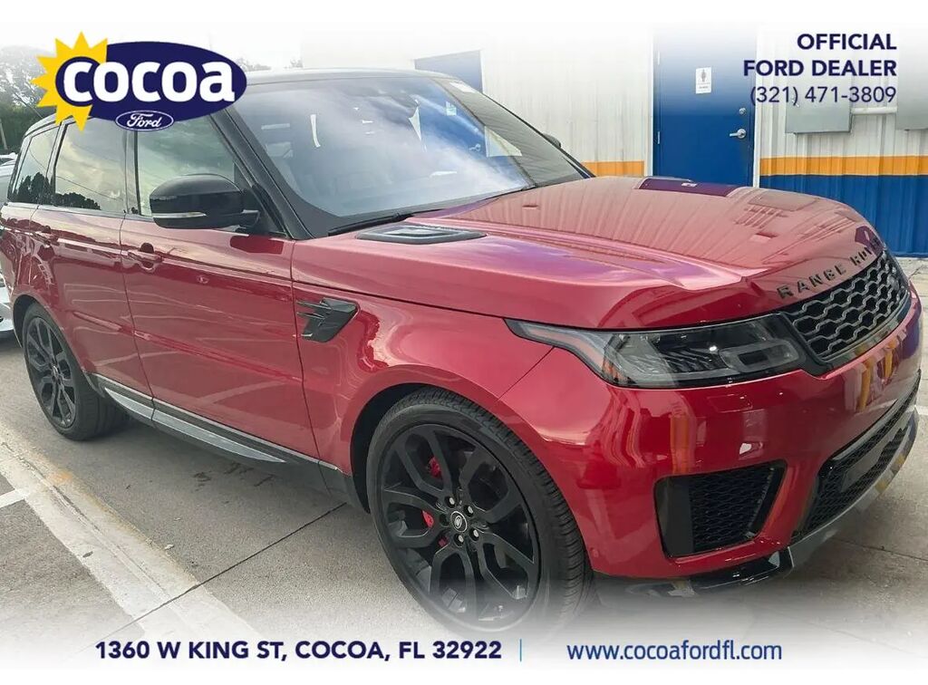 2021 Land Rover Range Rover Sport HSE Silver Edition — photo 1 of 9