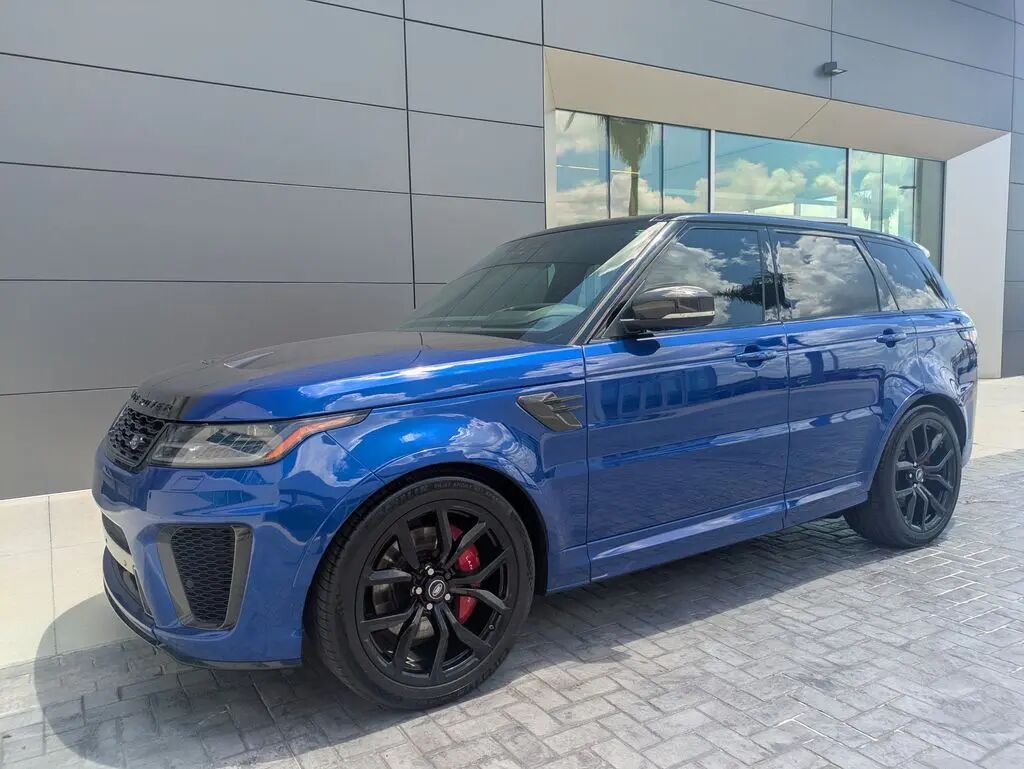 2021 Land Rover Range Rover Sport SVR — photo 1 of 13