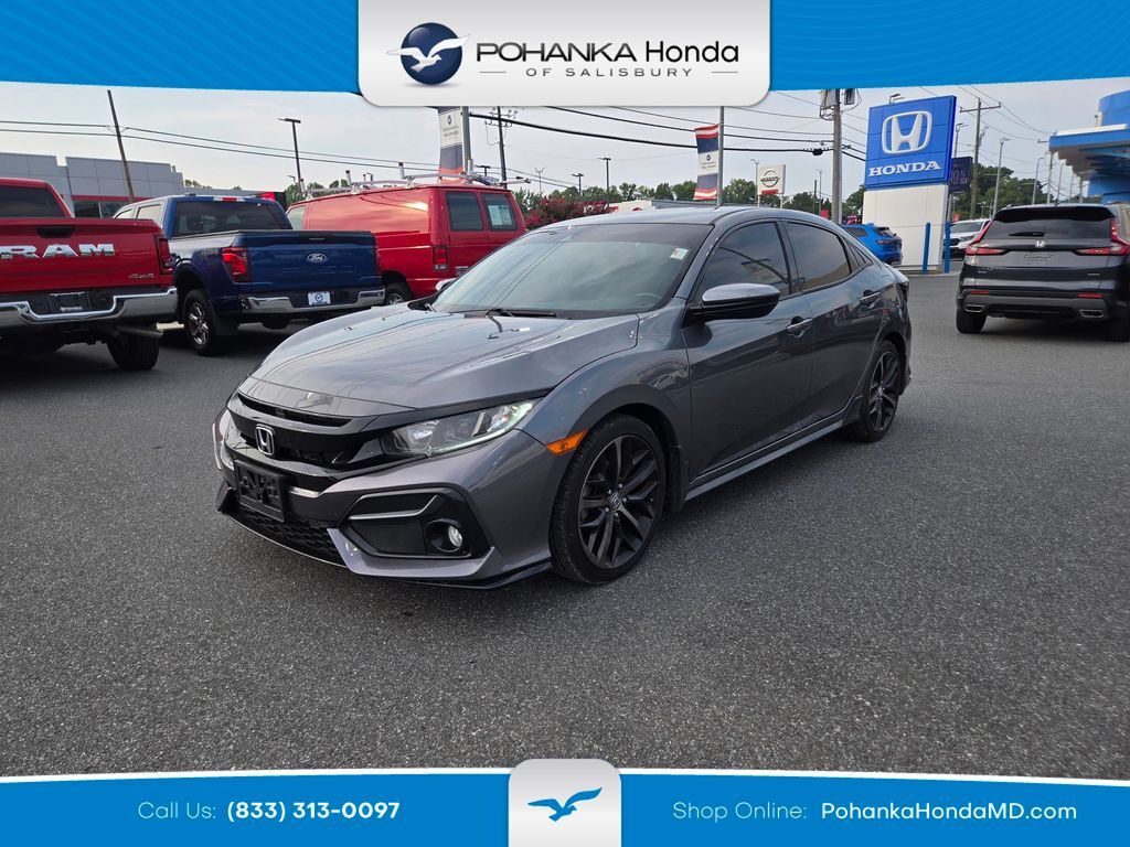 2021 Honda Civic Hatchback Sport — photo 1 of 12