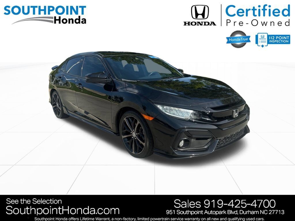 2020 Honda Civic Hatchback Sport Touring — photo 1 of 7