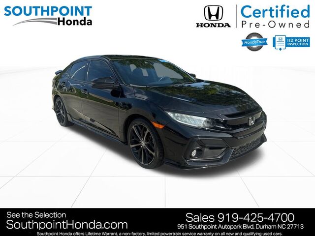 2020 Honda Civic Hatchback Sport Touring
