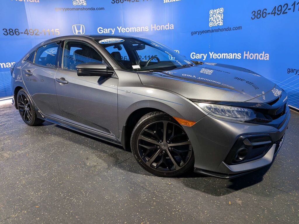 2021 Honda Civic Hatchback SPORT TOURING — photo 1 of 7