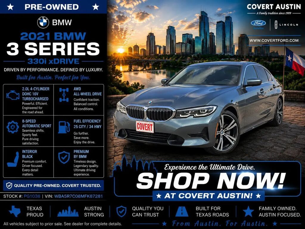 2021 BMW 3 Series 330i xDrive — photo 1 of 26