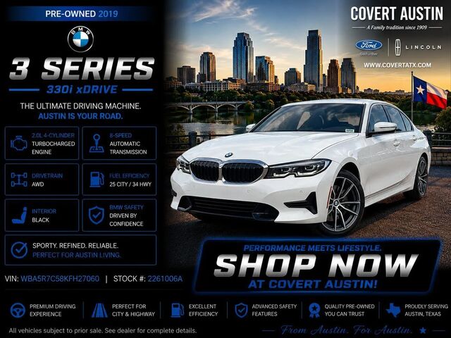 2019 BMW 3 Series 330i xDrive